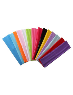 14 Diademas Deportivas Elásticas Zapire para Mujeres y Niñas