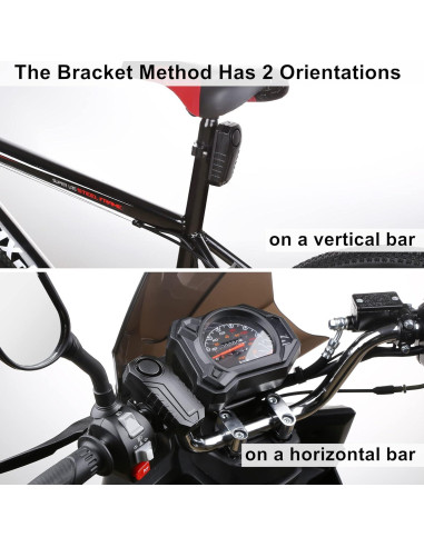 Alarma Antirrobo WSDCAM para Bicicleta 113dB Impermeable