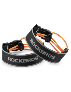 Correas Reflectantes para Pantalones ROCKBROS Ajustables 2 Pcs