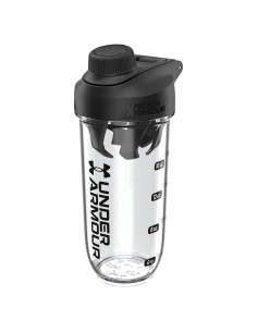 Botella de Agitación Under Armour UA 24oz Transparente/Negra
