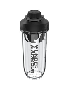 Botella de Agitación Under Armour UA 24oz Transparente/Negra 2