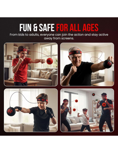 Bola de Reflexión de Boxeo Soul Shift - Kit Competencia 2 Pelotas