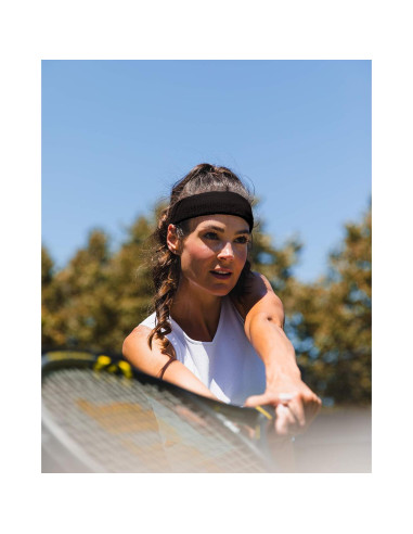 Cinta para el cabello Suddora negra, absorbente y cómoda