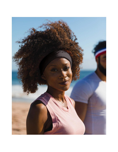 Cinta para el cabello Suddora negra, absorbente y cómoda