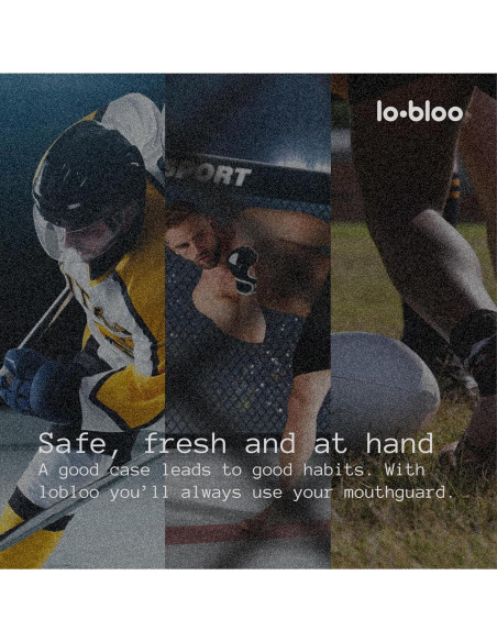 Estuche Protector Bucal Lobloo Morado - Higiénico y Práctico