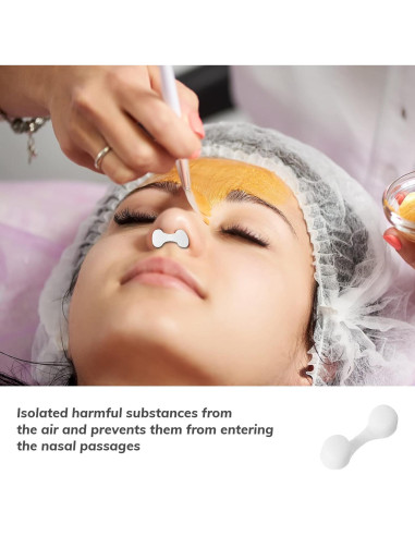 Filtro Nasal de Esponja Tondiamo 150 Pcs para Bronceado y Polvo