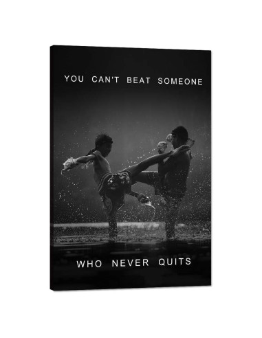 Arte de Pared Motivacional Muay Thai Yatsen Bridge 30x40 cm