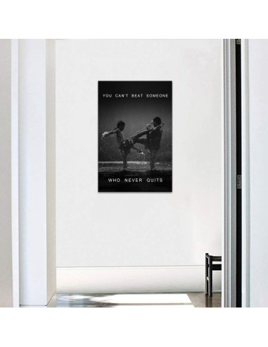 Arte de Pared Motivacional Muay Thai Yatsen Bridge 30x40 cm