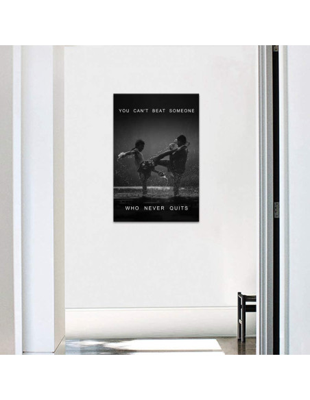 Arte de Pared Motivacional Muay Thai Yatsen Bridge 30x40 cm