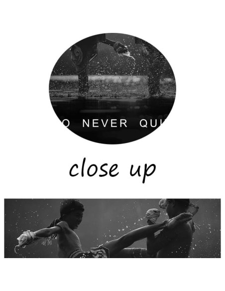 Arte de Pared Motivacional Muay Thai Yatsen Bridge 30x40 cm