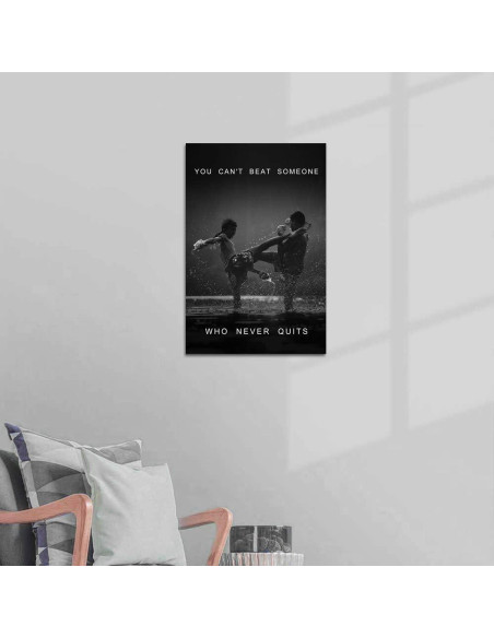 Arte de Pared Motivacional Muay Thai Yatsen Bridge 30x40 cm