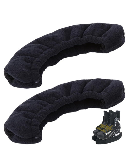 Protectores de cuchillas de patines Homoyoyo 34x7 cm Negro