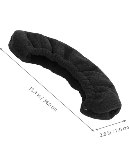 Protectores de cuchillas de patines Homoyoyo 34x7 cm Negro