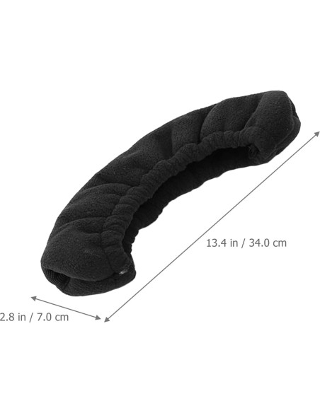 Protectores de cuchillas de patines Homoyoyo 34x7 cm Negro