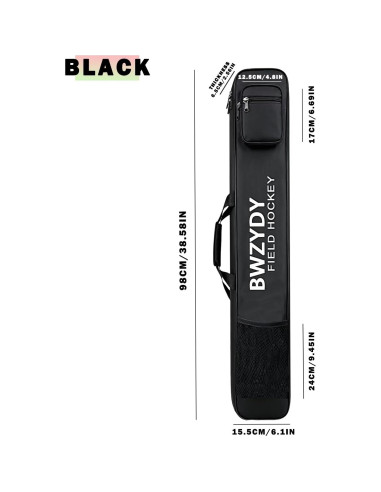 Bolsa de Hockey BWZYdy Q123 - Impermeable, 9.84L, Negro