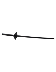 Bokken de Madera Negra Genérica 86 cm con Tsuba Cuadrada