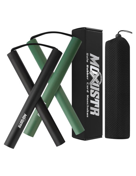 Nunchakus de Espuma MOXIISTR 25 cm para Principiantes