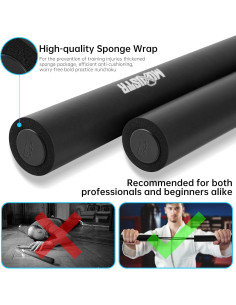 Nunchakus de Espuma MOXIISTR 25 cm para Principiantes 2