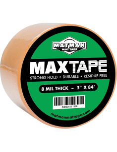Cinta Adhesiva para Tapetes Matman 3" (7.62 cm) Ultra Fuerte 2
