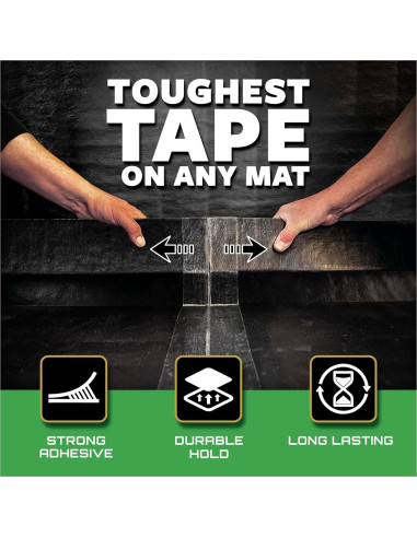 Cinta Adhesiva para Tapetes Matman 3" (7.62 cm) Ultra Fuerte