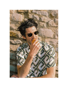 Gafas de Sol Ovaladas Vintage GIFIORE con Lente UV400 2