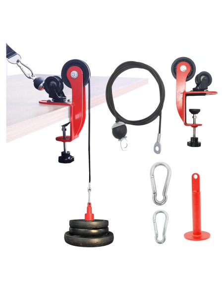 Sistema de Poleas para Entrenamiento de Lucha de Brazos CONBUT AWT