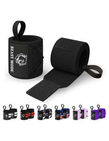 Muñequera de Levantamiento TECEUM 18" (45.72 cm) Negra