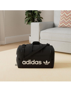 Bolsa de Deporte Unisex Adidas Santiago Negra 2