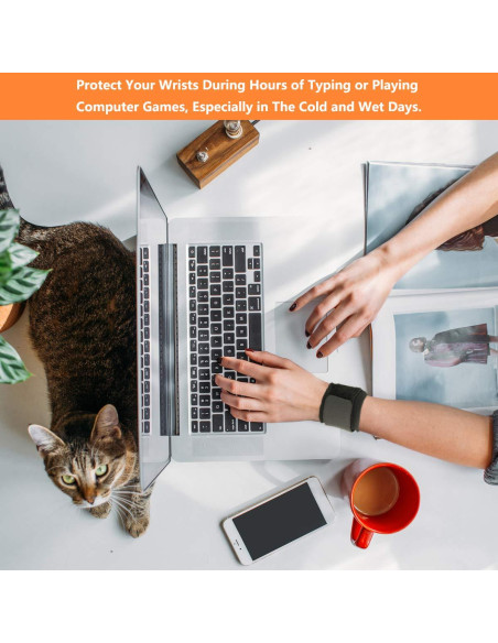 Férula de Muñeca AMYONE 2 Pack Ajustable para Alivio Dolor