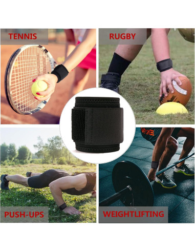 Férula de Muñeca AMYONE 2 Pack Ajustable para Alivio Dolor