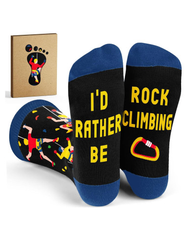 Calcetines de Escalada en Roca VICRAZY - Regalos para Escaladores