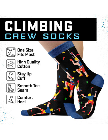 Calcetines de Escalada en Roca VICRAZY - Regalos para Escaladores