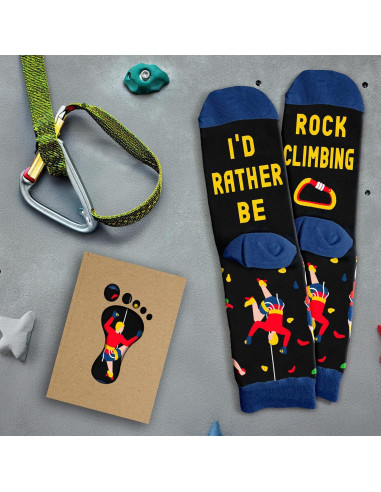 Calcetines de Escalada en Roca VICRAZY - Regalos para Escaladores