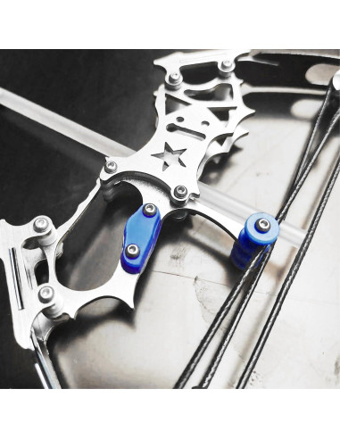 Arco Compuesto de Caza TIETHEKNOT Mini con 10 Flechas