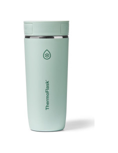Taza de Viaje ThermoFlask 0.47L Acero Inoxidable Verde Salvia