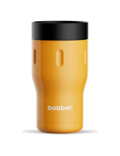 Vaso de Café Aislado Bobber 12 oz Acero Inoxidable Naranja
