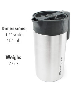 Enfriador de Latas Doble Aislado GSI Outdoors 12 Oz Cepillado 2