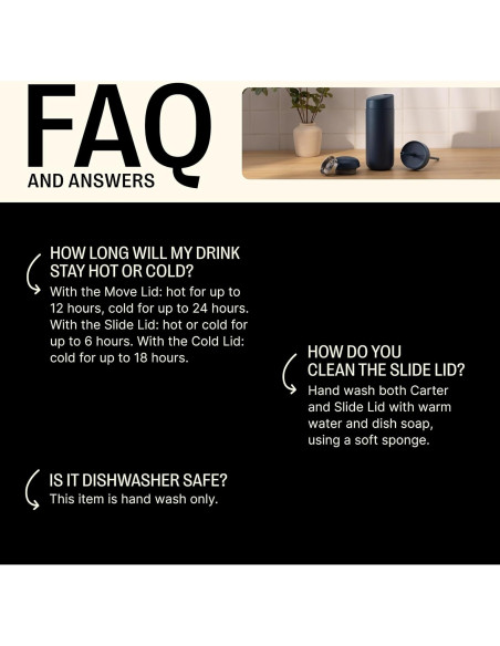 Taza de Viaje Fellow 16 oz Azul Piedra Aislada Cerámica