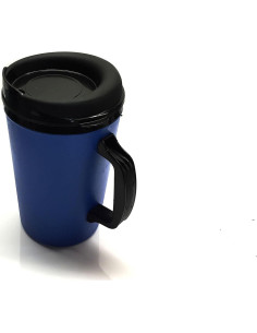 Juego de 2 Tazas Aisladas GAMA Electronics 1,01 L Azul y Roja 2