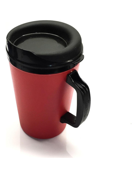 Juego de 2 Tazas Aisladas GAMA Electronics 1,01 L Azul y Roja