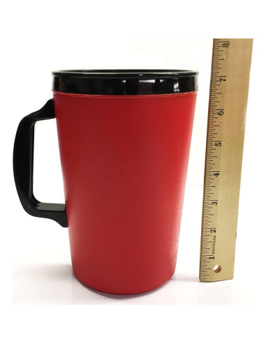 Juego de 2 Tazas Aisladas GAMA Electronics 1,01 L Azul y Roja