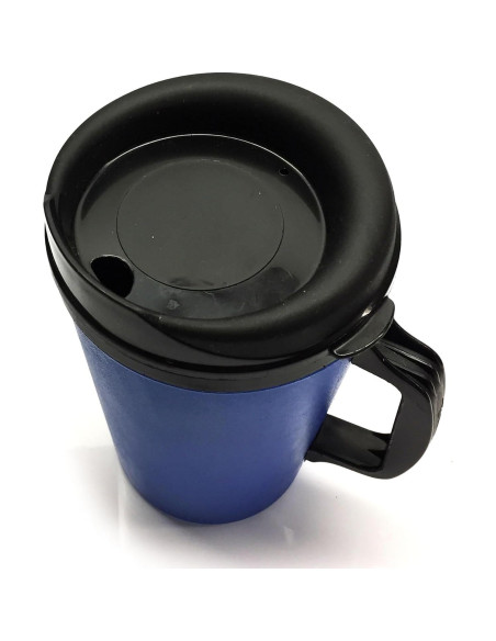 Juego de 2 Tazas Aisladas GAMA Electronics 1,01 L Azul y Roja