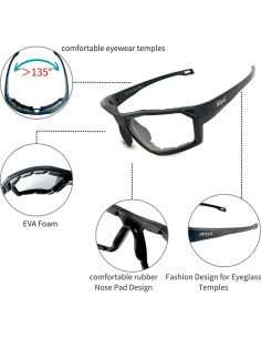 Gafas de sol para motocicleta MIYUI JAPAN antiempañantes 2