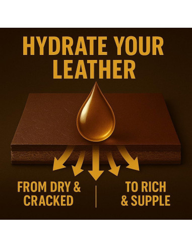 Acondicionador de Cuero Eagle 240 ml - Aceite Natural Restaurador