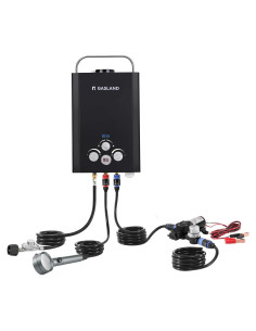 Calentador de Agua Portátil GASLAND BE158B 6L GLP 1.58 GPM
