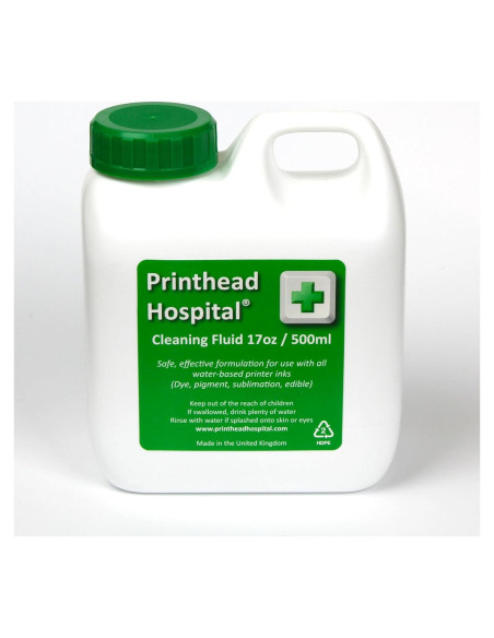 Líquido de limpieza para impresoras Epson, Canon, Brother, HP 500ml