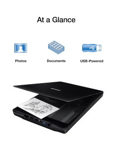 Escáner de Documentos Epson Perfection V19 II 4800 dpi USB 2