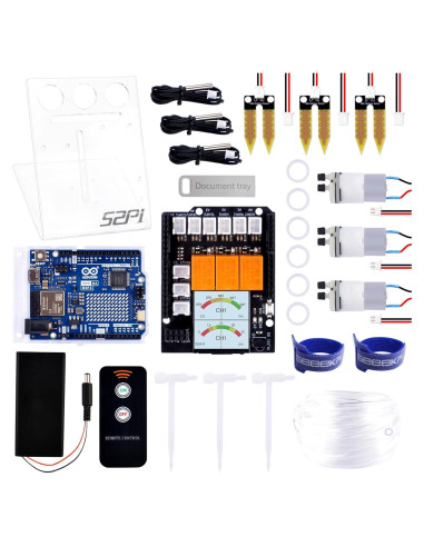 Kit de Riego Automático GeeekPi UNO R4 WiFi - 20.4x19x9.6cm