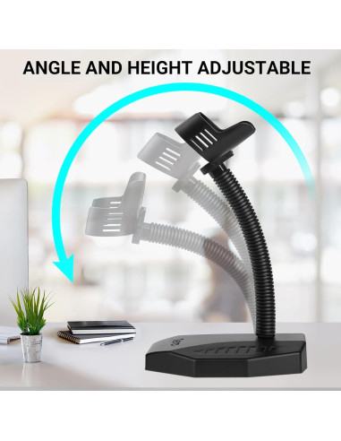 Soporte Universal para Escáner de Códigos de Barras Tera Ajustable