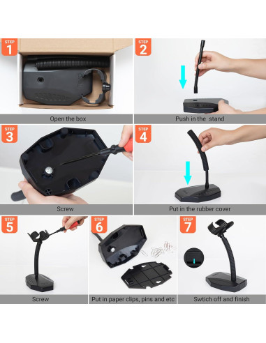 Soporte Universal para Escáner de Códigos de Barras Tera Ajustable